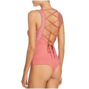 Guess Lace Up Bodysuit